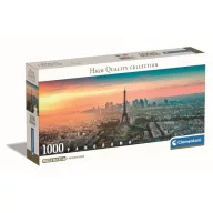   Clementoni Puzzle 1000 db poszterrel Panorama - Párizs (csomagolás sérült)