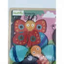 Fa készségfejlesztő puzzle, bogarak (termékhiba)