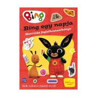   Bing egy napja matricás foglalkoztatókönyv (csomagolás sérült)