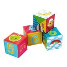ABC Bébi puha építőkockák