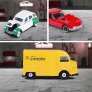 Majorette Vintage kisautó, Citroën HY, sárga