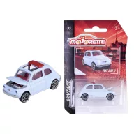 Majorette Vintage kisautó, Fiat 500D, világoskék