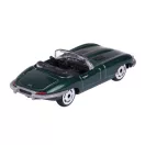 Majorette Vintage kisautó, Jaguar E-Type Cabriolet, zöld