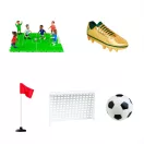 Supergoal cipőkapszula meglepetés figurával - 7 cm