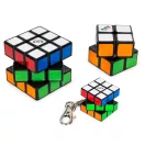 Rubik kocka családi csomag - 3x3, 2x2, 3x3 kulcstartó