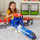 Mancs őrjárat Big Truck Pups mentőkamion parkoló játékszett