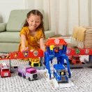 Mancs őrjárat Big Truck Pups mentőkamion parkoló játékszett