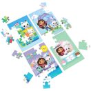 Gabi Babaháza Fa puzzle 4-es csomag