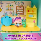 Gabi Babaháza Buborék Kitty sárga bútor játékszett