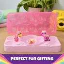 Hatchimals Alive! Tojástartó szivárvány szett 5 kikelő tojással, meglepetésekkel