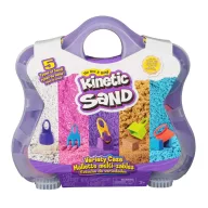 Kinetic Sand Hordozható táskában, 5 féle homokgyurmával
