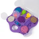 Kinetic Sand Hordozható táskában, 5 féle homokgyurmával