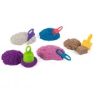 Kinetic Sand Hordozható táskában, 5 féle homokgyurmával