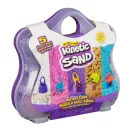 Kinetic Sand Hordozható táskában, 5 féle homokgyurmával