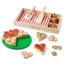 Melissa & Doug Pizza party fajáték szett