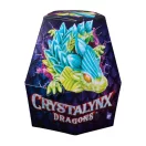Crystalynx Dragons 23 cm, kicsi meglepetés sárkányok