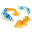 Crystalynx Dragons 23 cm, kicsi meglepetés sárkányok