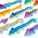 Crystalynx Dragons 23 cm, kicsi meglepetés sárkányok