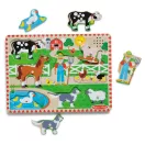 Melissa & Doug Hangos puzzle - Old MacDonald farmja
