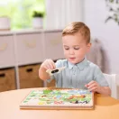 Melissa & Doug Hangos puzzle - Old MacDonald farmja