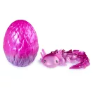 Crystalynx Axolotl 23 cm, meglepetés tojásban