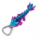 Crystalynx Dragons 15 cm, kicsi sárkány kulcstartó meglepetés tasakban