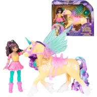   Unikornis Akadémia Wing Magic Ava baba és Leaf unikornis játékszett