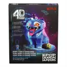 K-Pop Demon Hunters Derpy tigris és Sussie madár 4D puzzle
