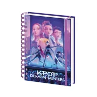 K-POP Démonvadászok Spirálfüzet, A5
