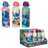 Alumínium kulacs, 500 ml, Stitch - többféle