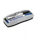 Stabilo Plan WhiteBoard marker kék és fekete táblafilc, szivaccsal