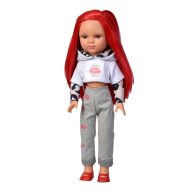 Jesmar Alaska vörös hajú baba 40 cm