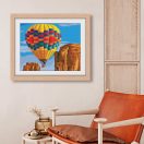 Diamond Dotz gyémántszemes kirakó szett, középhaladó - Léghajó