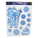 Karácsonyi matrica ablakra 29*41 cm, többféle