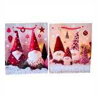 Karácsonyi papírtasak 26*32*10 cm, többféle