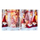 Karácsonyi papírtasak 26*32*10 cm, többféle