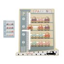 Topbright Parkolási feladványok fa logikai játék