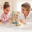 Topbright Parkolási feladványok fa logikai játék