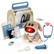   Topbright Interaktív állatklinika kutya gondozó játékszett, fényekkel és hangokkal