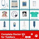 Topbright Interaktív állatklinika kutya gondozó játékszett, fényekkel és hangokkal