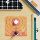 Topbright Montessori matató házikó, 12 tevékenységgel és fényekkel