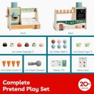 Topbright Montessori fagylaltozó szerepjáték készlet