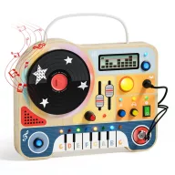   Topbright Montessori interaktív DJ pult játéktábla, fényekkel és hangokkal