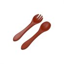 Tryco Szilikon evőeszköz készlet, bordó