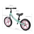 Cariboo Classic futóbicikli, menta-pink