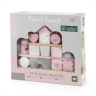 Label-Label Formaépítő rózsaszín fajáték