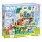 Bluey Szupermarket játékszett Bluey és Bingo figurával, hangosbemondóval