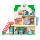 Bluey Szupermarket játékszett Bluey és Bingo figurával, hangosbemondóval