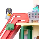 Bluey Szupermarket játékszett Bluey és Bingo figurával, hangosbemondóval