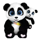 Interaktív plüss Panda Mama & Baobao
